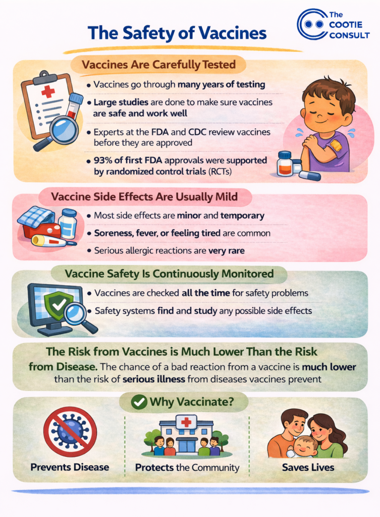 The safety of vaccines explained